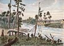 Smith Falls, Rideau ca 1830
