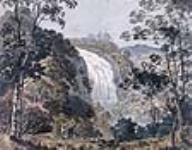 Représentation des chutes Montmorency 1793-1817