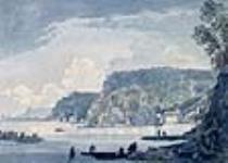 Vue de Saint-Augustin, sur la rive du fleuve Saint-Laurent ca 1837