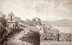 Vue de la ville de Québec montrant le château Saint-Louis après 1823