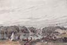Régates des bûcherons (Ottawa) 1860.