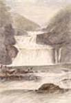 Sans titre [chutes d'eau et arbres] ca. 1860-1870