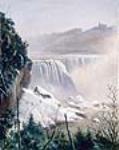Vue des chutes Niagara en hiver ca. 1883-1909