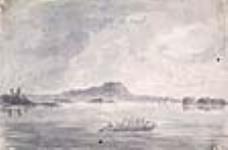 Montréal vue de l'ouest juillet 30, 1796
