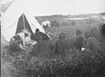 Pow wow with Chippeweyans  1885