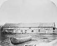Mr. [Andrew] McDermot's store, near [Upper] Fort Garry  1858.