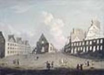 A view of the church of Notre-Dame-de-la-Victoire, Quebec City,. 1760