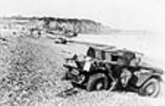Scout car abandoned during the raid on Dieppe. 19 Aug. 1942