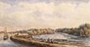 Le Long-Sault et le canal de Cornwall mid 19th century