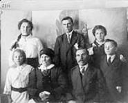 Ukrainian pioneer settlers, Oakburn, Manitoba. ca. 1895.