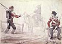 Officiers du 2e Bataillon du Régiment d'infanterie des grenadiers 1838