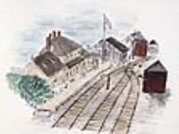 89. Danville Junction, Grand Trunk Railway, station et gare de triage 1878