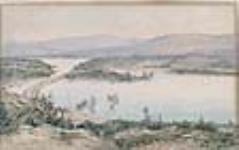 La baie Jack Fish, rive nord, lac Supérieur ca. 1875