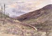 Vue de la vallée de Sulphur Creek, en direction sud, à 22 h juin 11, 1899.