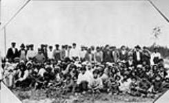Caribou Lake Indians who were taken into Treaty at the camping grounds on the Windigo River, [Ont.] On 20th July, 1930