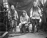 Inuit aboard S.S. MAUD. July 1889