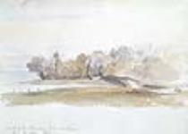 Pont à l'embouchure de la rivière Humber, lac Ontario 13 septembre, 1839