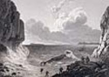 Débarquement d'expédition dans une tempête, entre le cap Crocker et la baie Buchan octobre 1822-février 1823