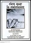 Rien que la mémoire : play by Michel Garneau 1978