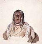 Indien cri, Pea-a-pus-qua-hum, « Celui qui passe dans le ciel », Rocky Mountain House (Alb.) 1848