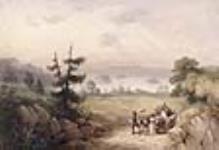 Bedford Basin near Halifax [ca. 1835].