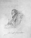 Jean-Joseph Girouard, self-portrait in prison, Montreal 1837-1838