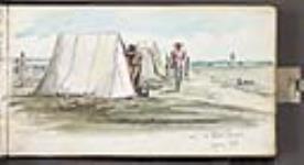 Campement à fort Garry 1 juin 1862.