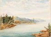Le lac Mutadenenadod, rive nord, lac Huron ca 1860