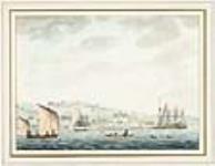 Vue du chantier de construction maritime, Halifax, Nouvelle-Écosse, 1798 1796