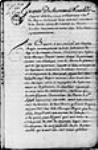 [Ordonnance de Duchesneau sur une contestation entre Charles Bazire et ...]. 1676, septembre, 26