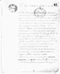 [Résumé d'une lettre de Callière concernant la querelle entre Ramezay ...]. 1699, octobre, 20