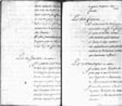 [Résumé d'une lettre de Joncaire - l'établissement d'un poste à ...]. [1708], octobre, 28