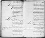 [Résumé de lettres des sieurs Hertel de Chambly et Hertel ...]. [1709]