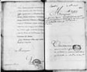 [Lettre de Dupuy au ministre - dette de Mlle Quenet ...]. 1716, octobre, 21