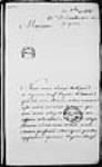 [Lettre de Beauharnois et Hocquart au ministre - ont chargé ...]. 1731, octobre, 20