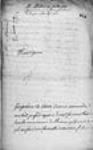[Lettre adressée au ministre par Milon, enseigne faisant fonction de ...] 1747, juillet, 17