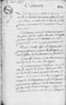[Feuille au roi ou résumé de lettres de Vaudreuil de ...] 1756, juin, 04
