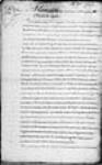 ["Mémoire à consulter à Paris par le chapitre de Québec" ...]. 1741, avril, 28