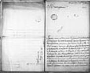 [Lettre de Chaussegros de Léry au ministre concernant son projet ...]. 1744, novembre, 07