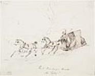 Voyager au Canada en hiver 1839