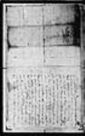 Notariat de Terre-Neuve (Plaisance) 1705, décembre, 01