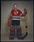 Hockey Player Glenn Hall - Chicago Black Hawks. 13 December, 1958