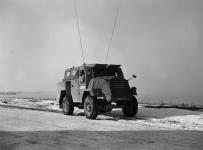 Scout car w/t version. February 13, 1945.