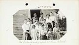 Miss Doherty and pupils at Bear Island 25 July 1906