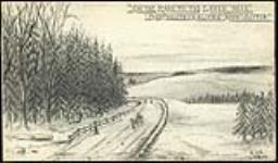 On the Road to the Lakes near Dartmouth, Halifax, Nova Scotia. November 9, 1879