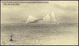 Large iceberg on North eastern slope of Newfoundland Bank seen 28th June 1894. June 28, 1894