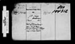 NORTHERN SUPERINTENDENCY, 1st DIVISION - MANITOWANING - LAND RETURN FOR THE MONTH OF FEBRUARY 1890