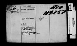 CAPE CROKER AGENCY - CORRESPONDENCE REGARDING AN AFFIDAVIT OF NONPERFORMANCE OF SETTLEMENT DUTIES ON LOT NO. 13, CON. 3, EAST OF BURY ROAD, LINDSAY TOWNSHIP 1891