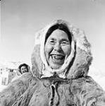 Inuk woman with face tattoos  1949