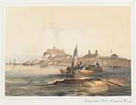 American Fort, Niagara River. 1840